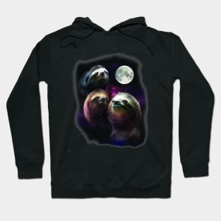 Three Sloths Hoodie